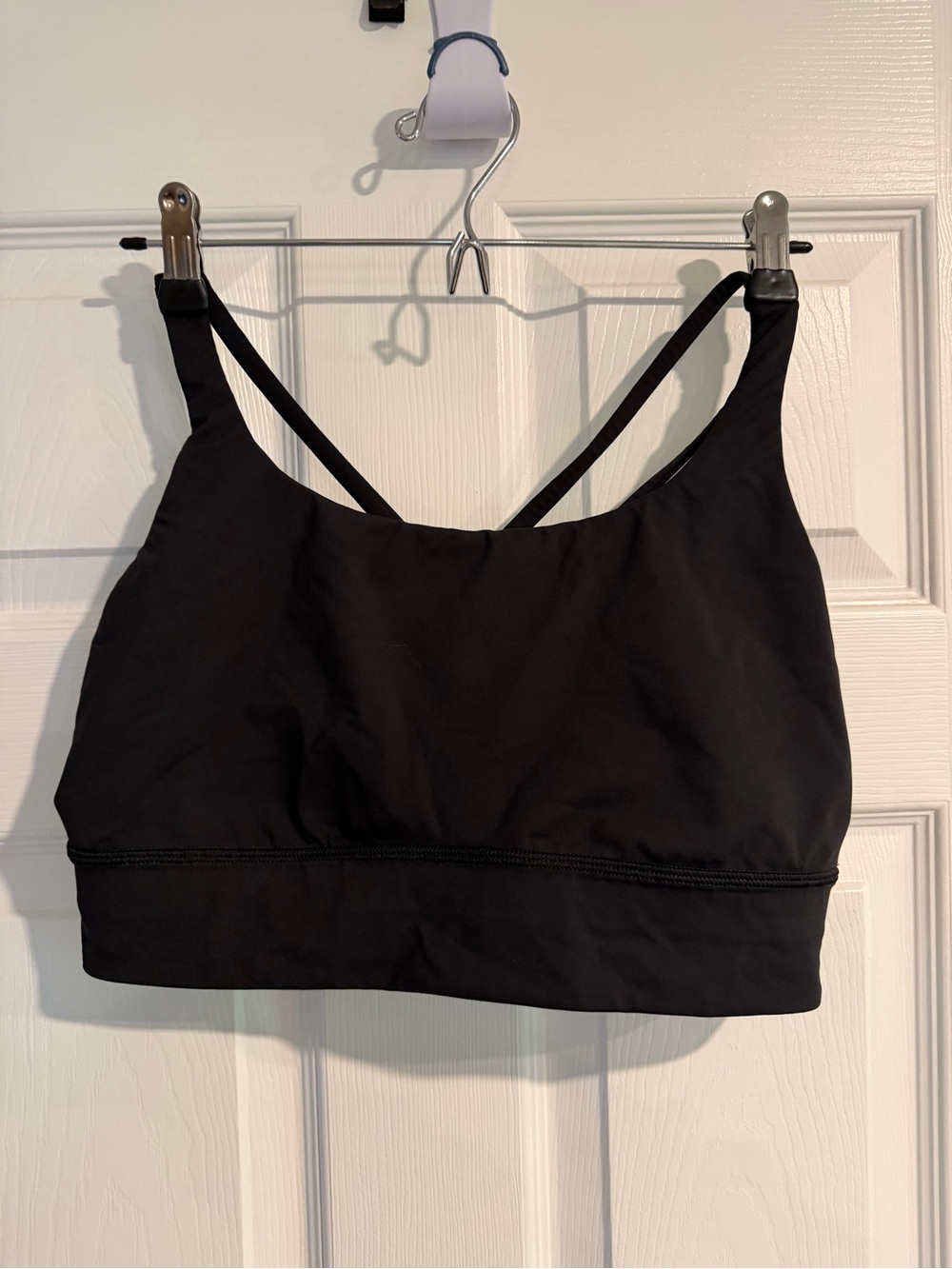 lululemon athletica Black Strappy Sports Bra (no bra pads)
